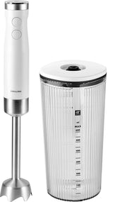 Enfinigy Stabmixer inkl. Becher u Vakuumdeckel silber