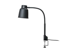 Wärmelampe mit Klemme Gesamthöhe 63.5cm schwarz