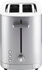 Enfinigy Toaster mit Brötchenaufsatz silber