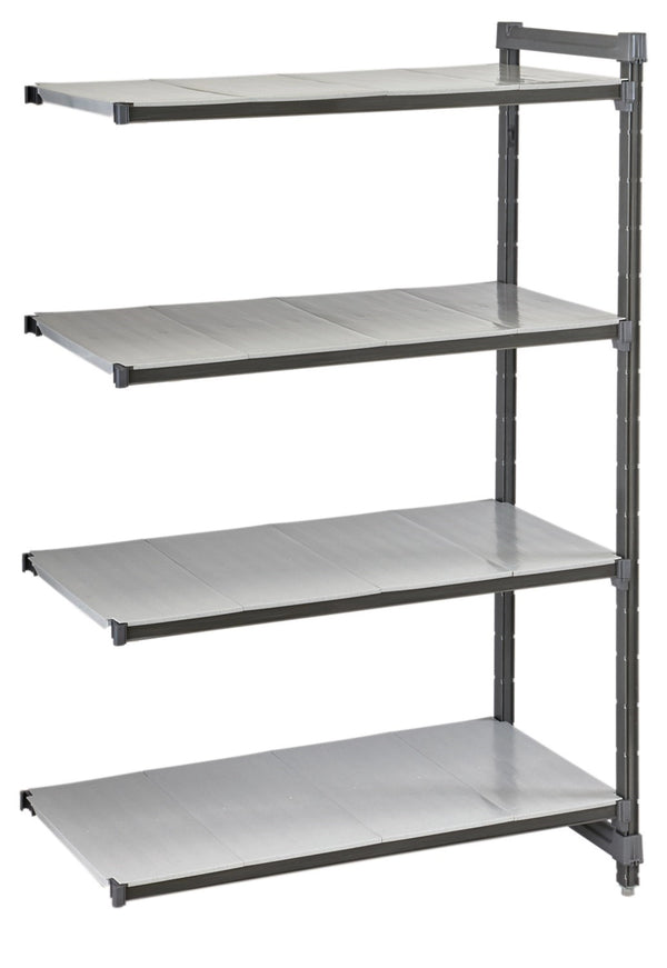 Anbaueinheit mit 4 massiven Fachböden 4S 18X72X64