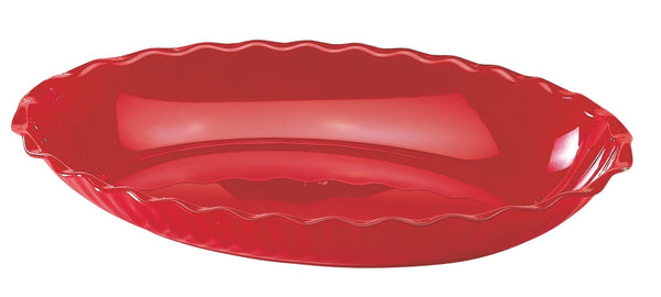 Deli Platter Ovl 15X12-Red