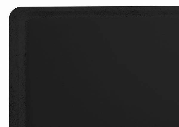 Tablett GL 26.5x32.5cm GN 1/2 Schwarz Rutschfest