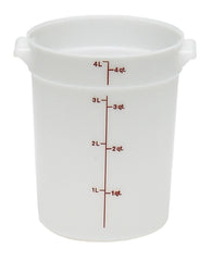 Behälter Rund 3,8 Liter Weiss