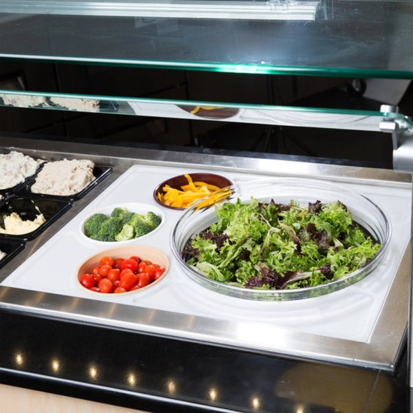 Einsatzplatte Weiss Für Salatsc