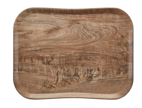 Versa Century Holzoptik Tablett 33 x 43 cm Hell-Oliv