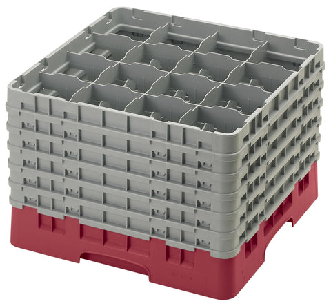 Camrack mit 16 Fächern 32cm Cranberry