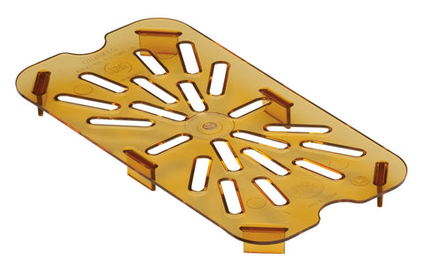 GN-Abtropfplatte 1/4 Bernstein