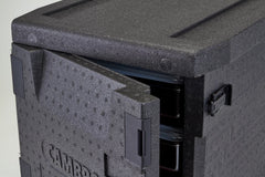 EPP400 Transportbox FRONT LOAD 64x44x62.5cm schwarz
