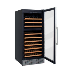 Kibernetik WKH120F01 Weinklimaschrank Edelstahl