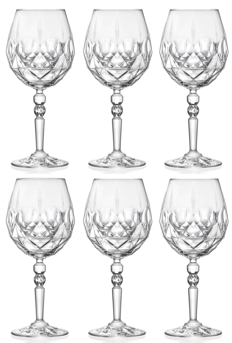 6er Set Alkemist Kelch - 3 Ø10 H22.5 cm, 53cl
