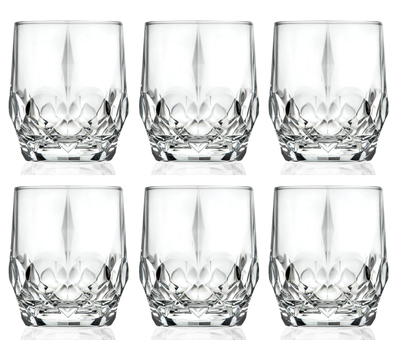 6er Set Alkemist Whisky Becher Ø8.7 H10.3 cm, 35cl
