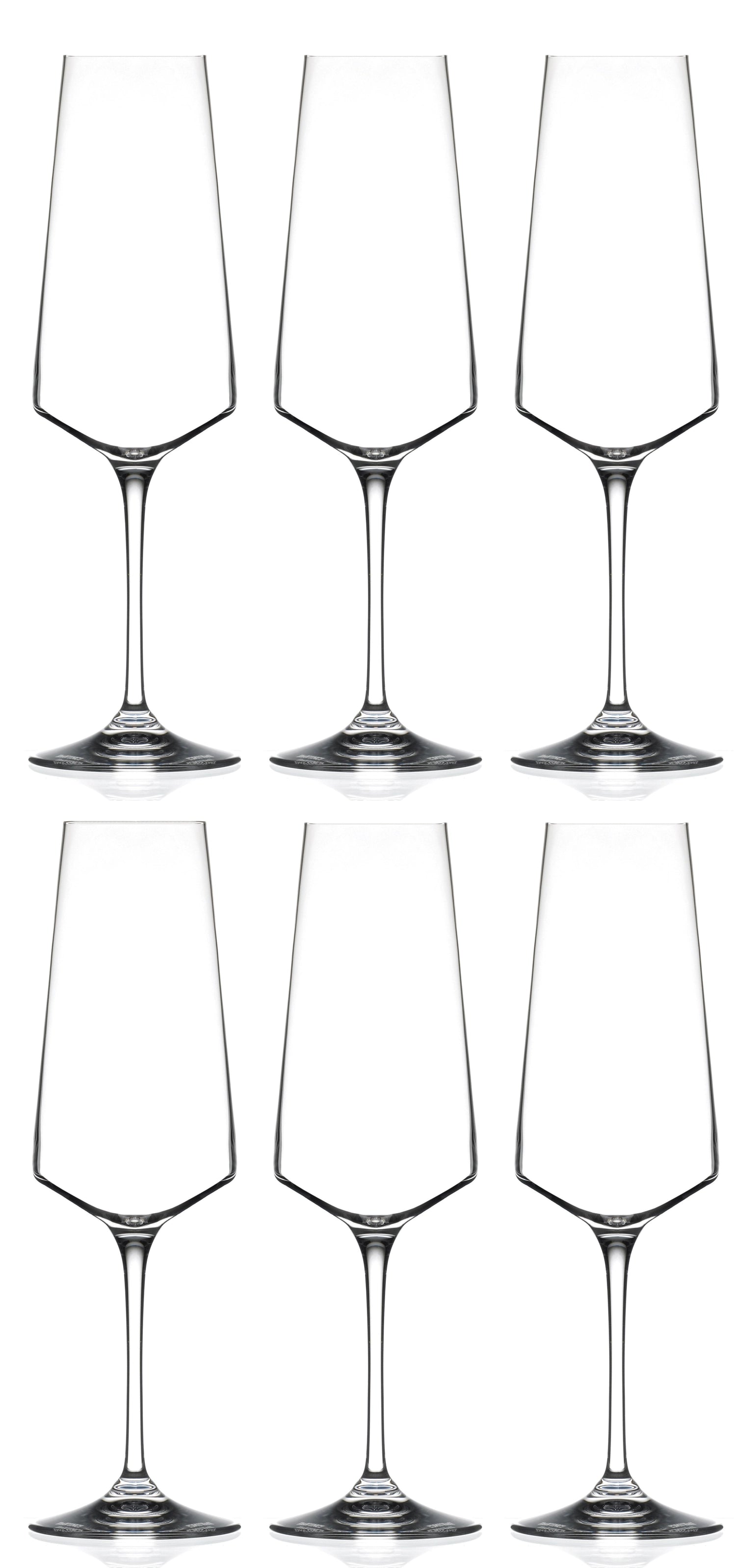 6er Set Aria Flute Kelch - A36 Ø7.2 H24.3 cm, 36cl