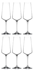 6er Set Aria Flute Kelch - A36 Ø7.2 H24.3 cm, 36cl