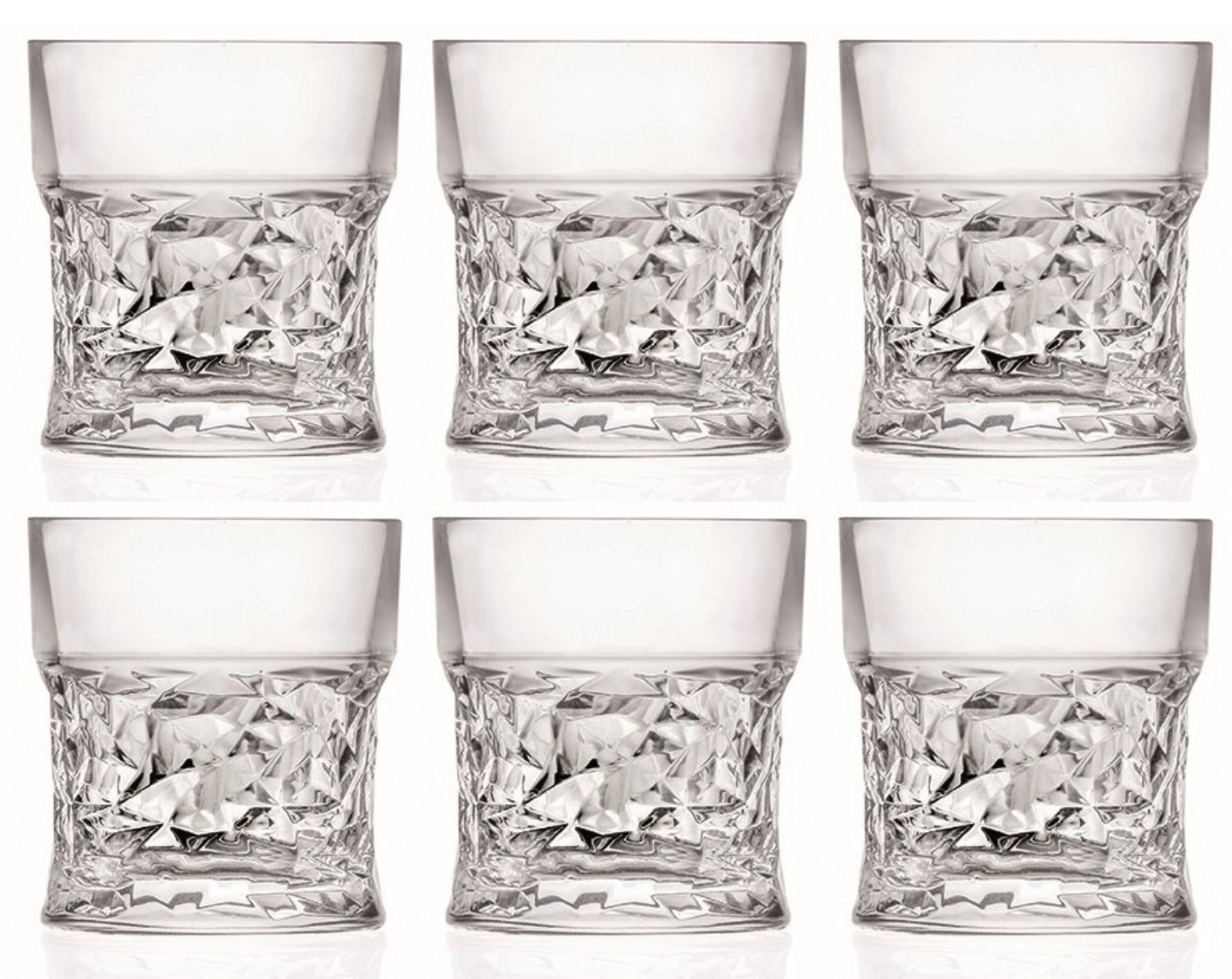 6er Set Funky Dof Becher Ø8.6 H9.5 cm, 32cl