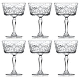 6er Set Tattoo Coppe Champagnerkelch Ø10 H14 cm, 27cl