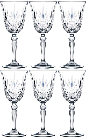 6er Set Melodia Weinglas Ø8.7 H20.2 cm, 28cl