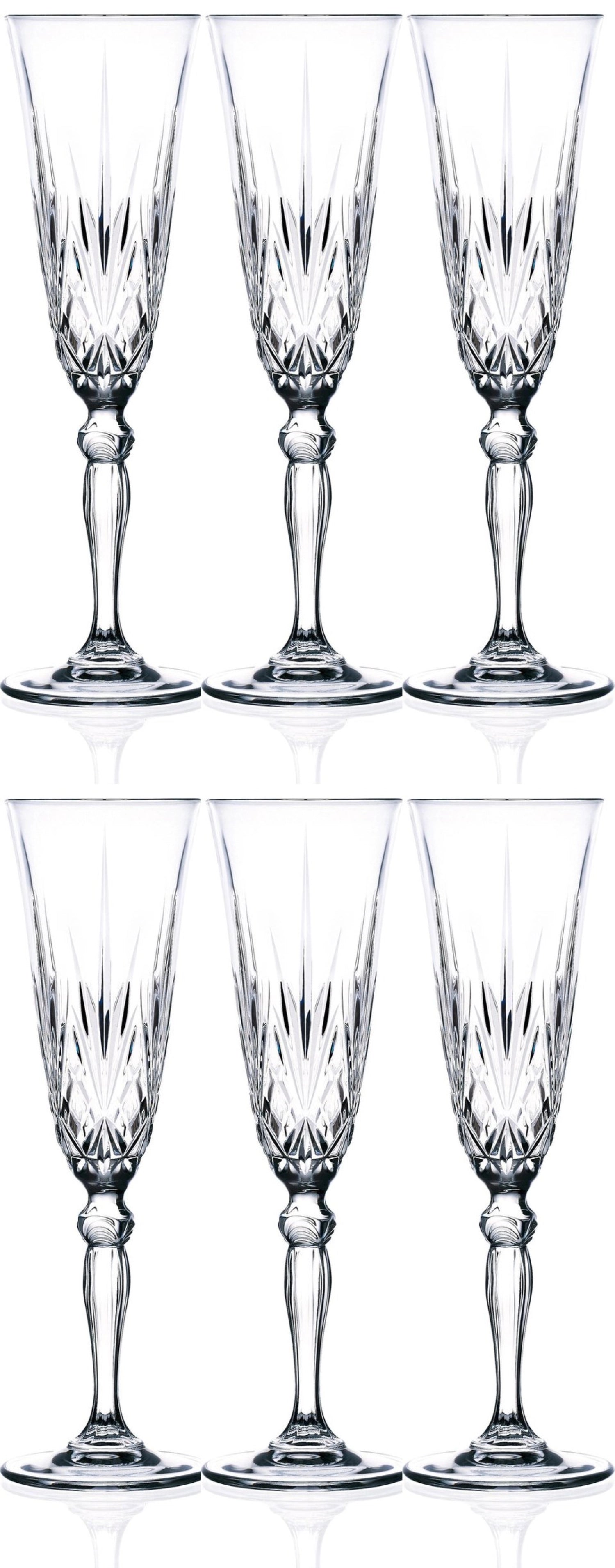 6er Set Melodia Flute Ø7.0 H22.2 cm, 16cl