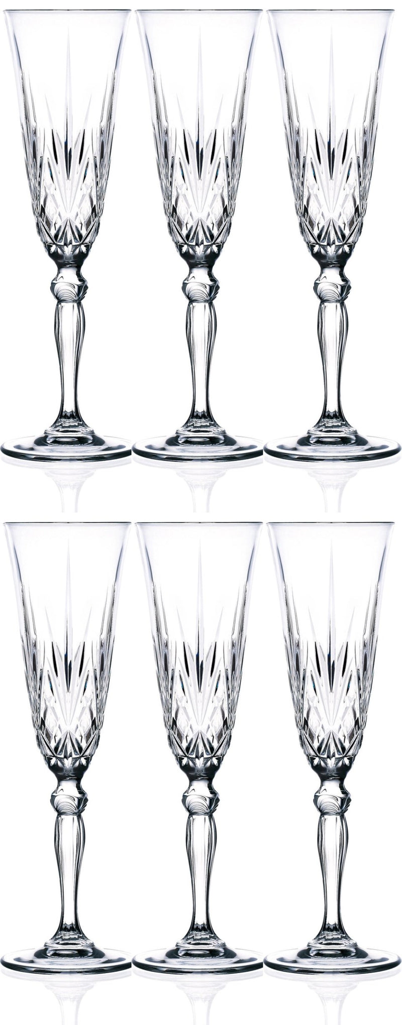 6er Set Melodia Flute Ø7.0 H22.2 cm, 16cl