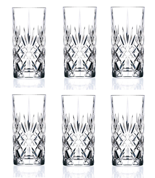 6er Set Brillante Hb Tumbler Ø7 H15 cm, 37cl