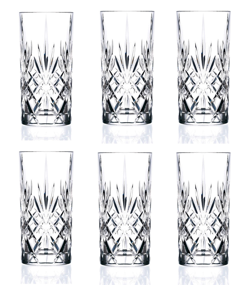 6er Set Brillante Hb Tumbler Ø7 H15 cm, 37cl