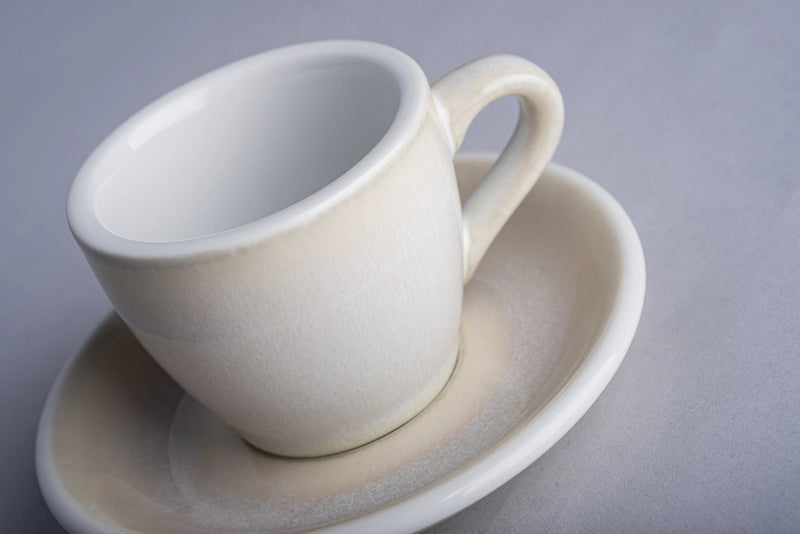 Egg Espressotasse 80ml elfenbein