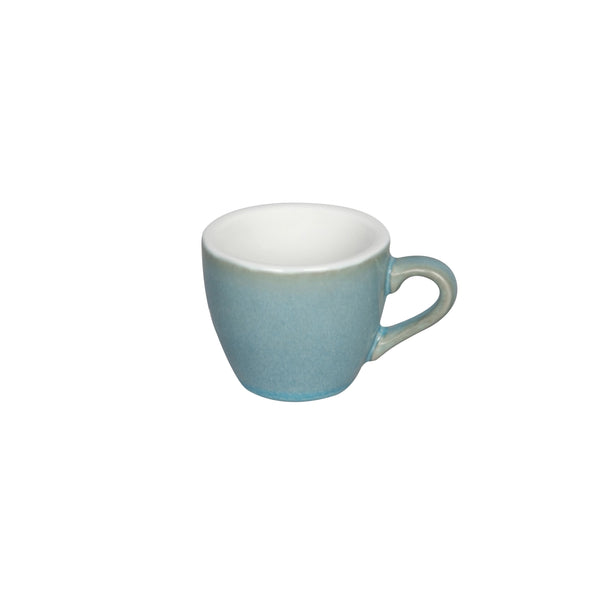 Egg Espressotasse 80ml eisblau