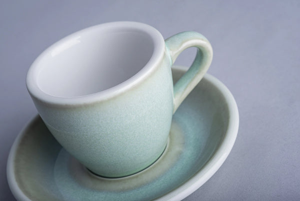 Egg Espresso Untertasse 11.5cm basilikum