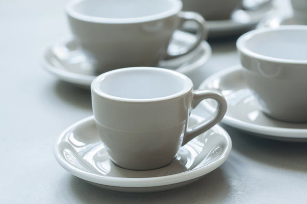 Egg Espresso Untertasse 11.5cm graubraun