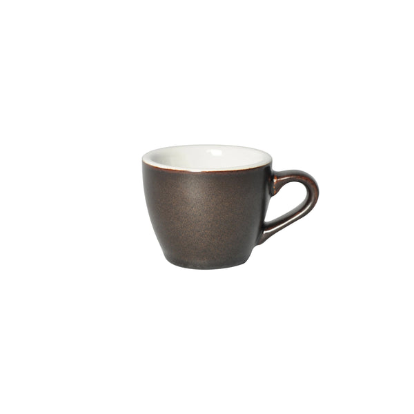 Egg Espressotasse 80ml schwarzpulver
