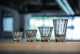 Twisted Cappuccino Glas 180ml klar