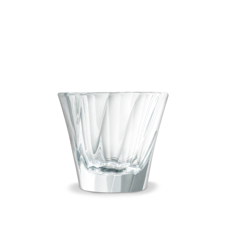 Twisted Espresso Glas 70ml klar