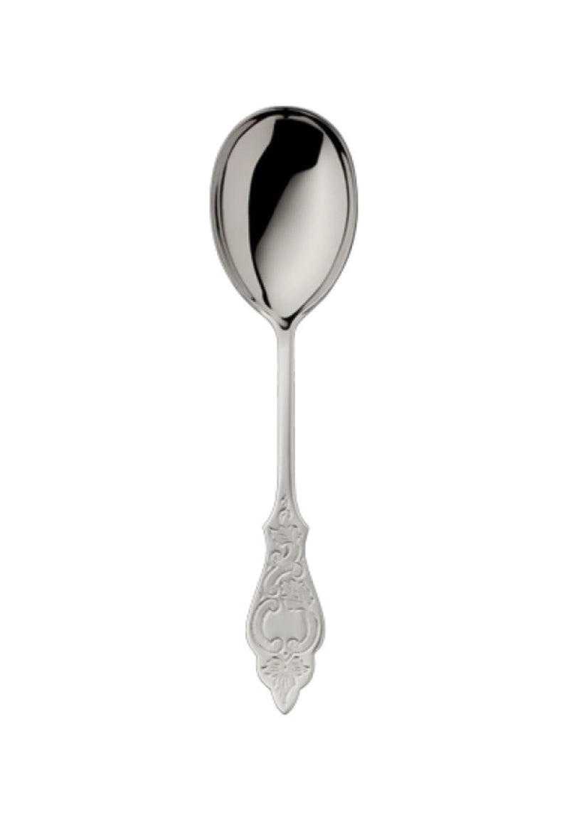 Ostfriesen 18/8 Kompott-/Salatlöffel, Gross 21.5x5.3cm