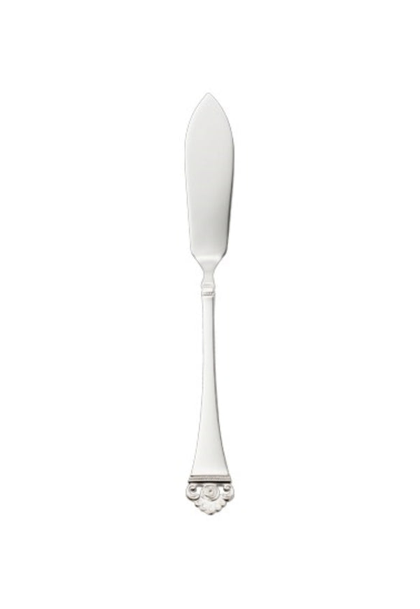 Rosenmuster 925 Fischmesser 21x1.4cm