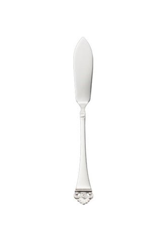 Rosenmuster 925 Fischmesser 21x1.4cm
