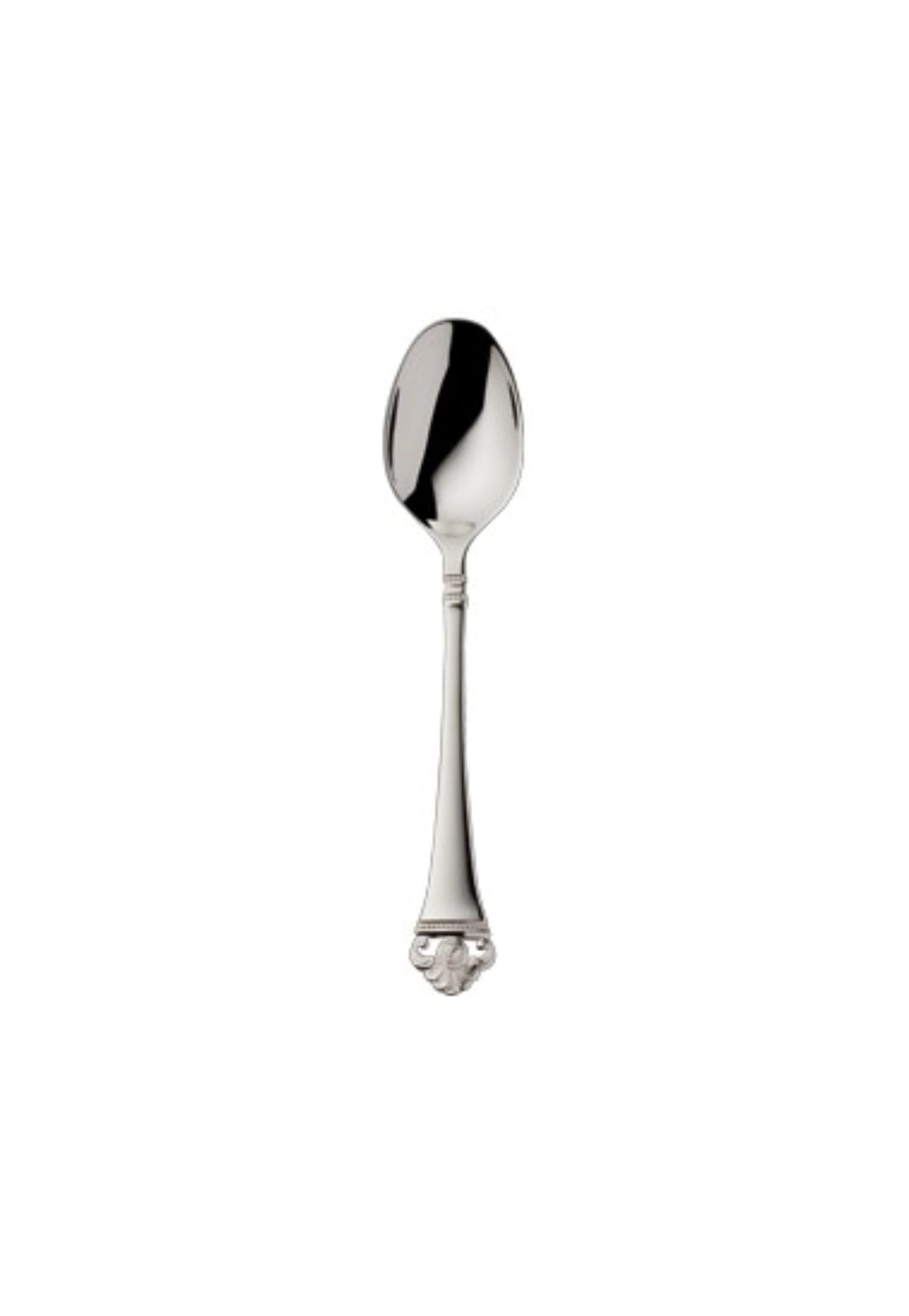 Rosenmuster 925 Kaffeelöffel, Gross 15x3.1cm
