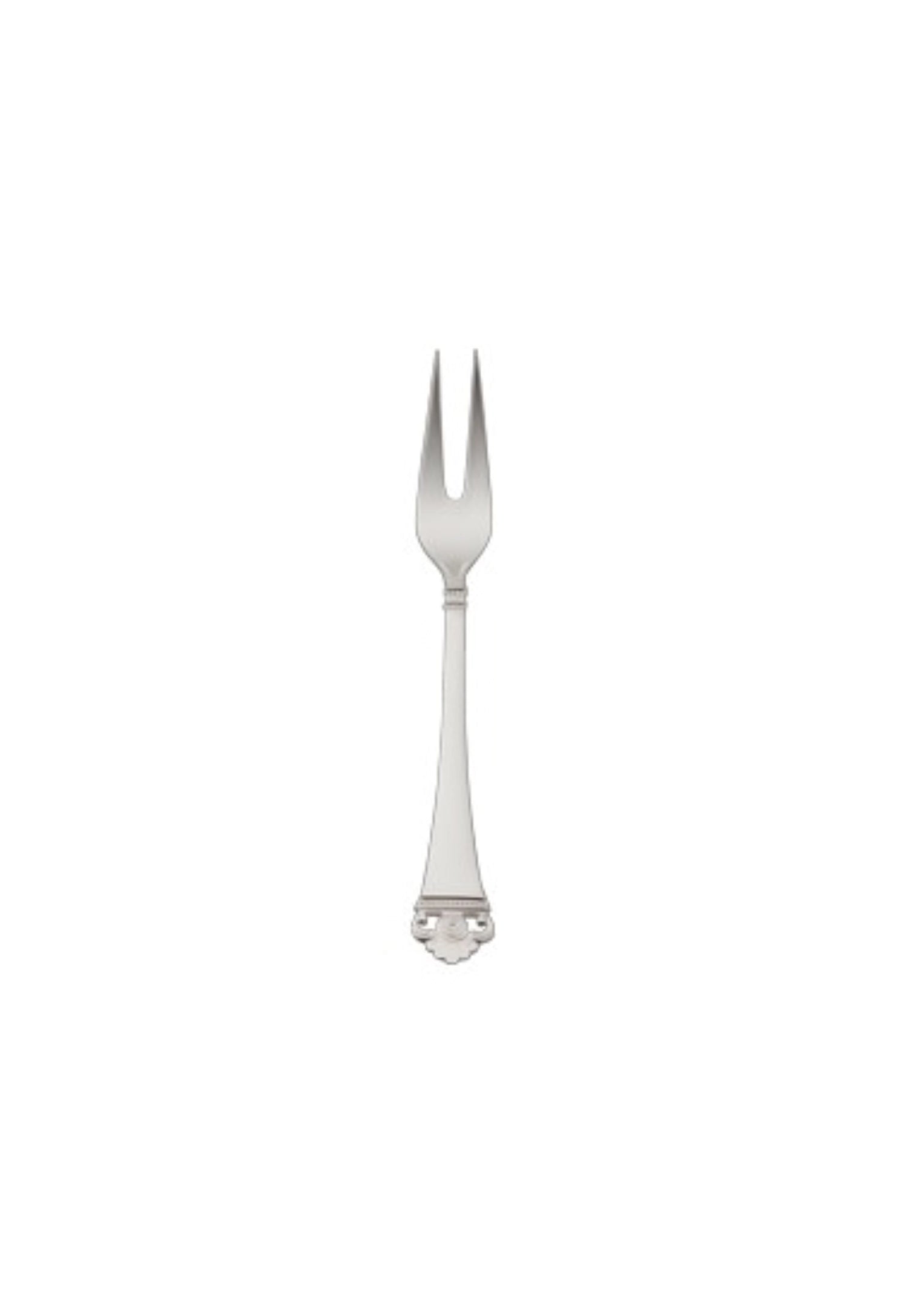 Rosenmuster 925 Fleischgabel, Klein 15.1x1.9cm