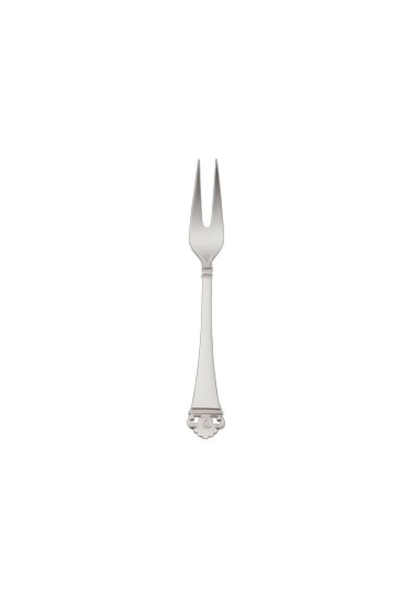 Rosenmuster 925 Fleischgabel, Klein 15.1x1.9cm