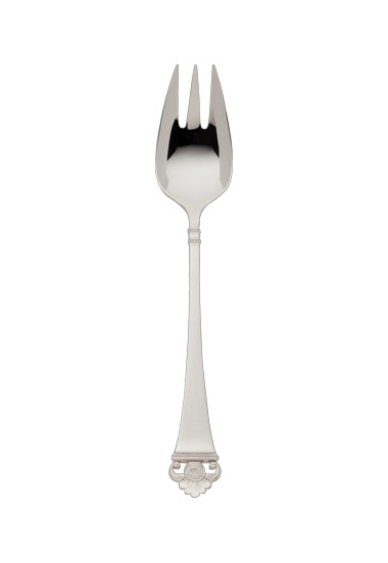 Rosenmuster 925 Gemüsegabel 22.6x4cm