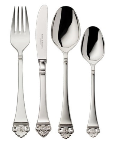 Rosenmuster 925 4 tlg. Kinderbesteck