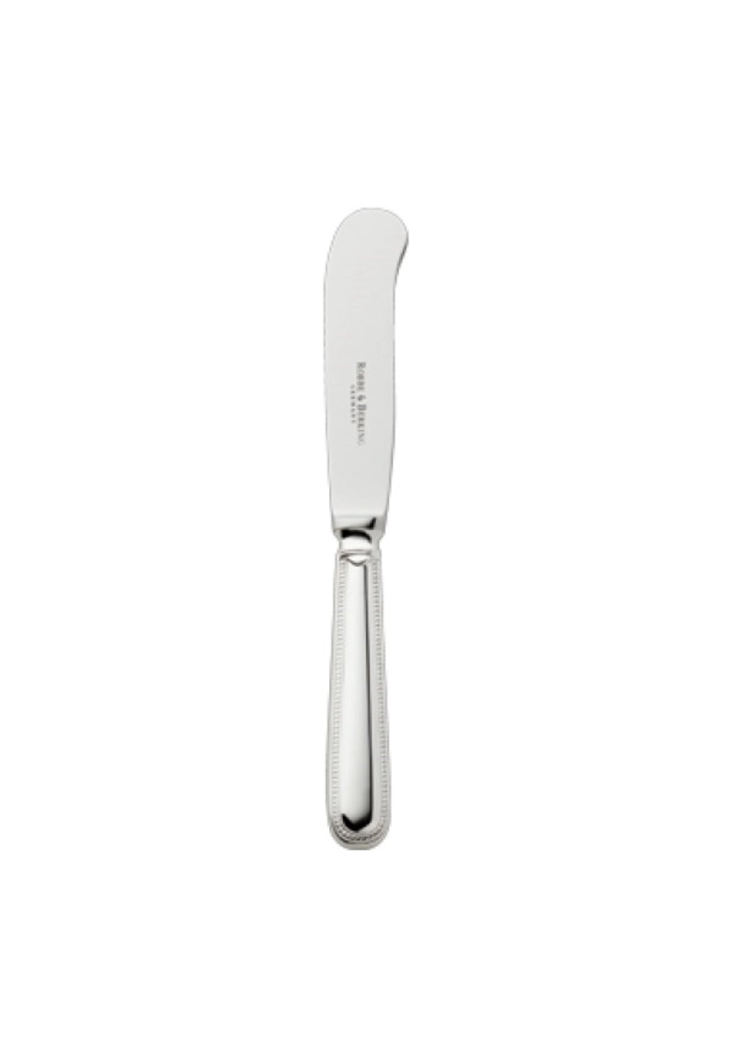 Franz. Perl Goldband 150 Buttermesser mit Stahlkli 10x2.4cm