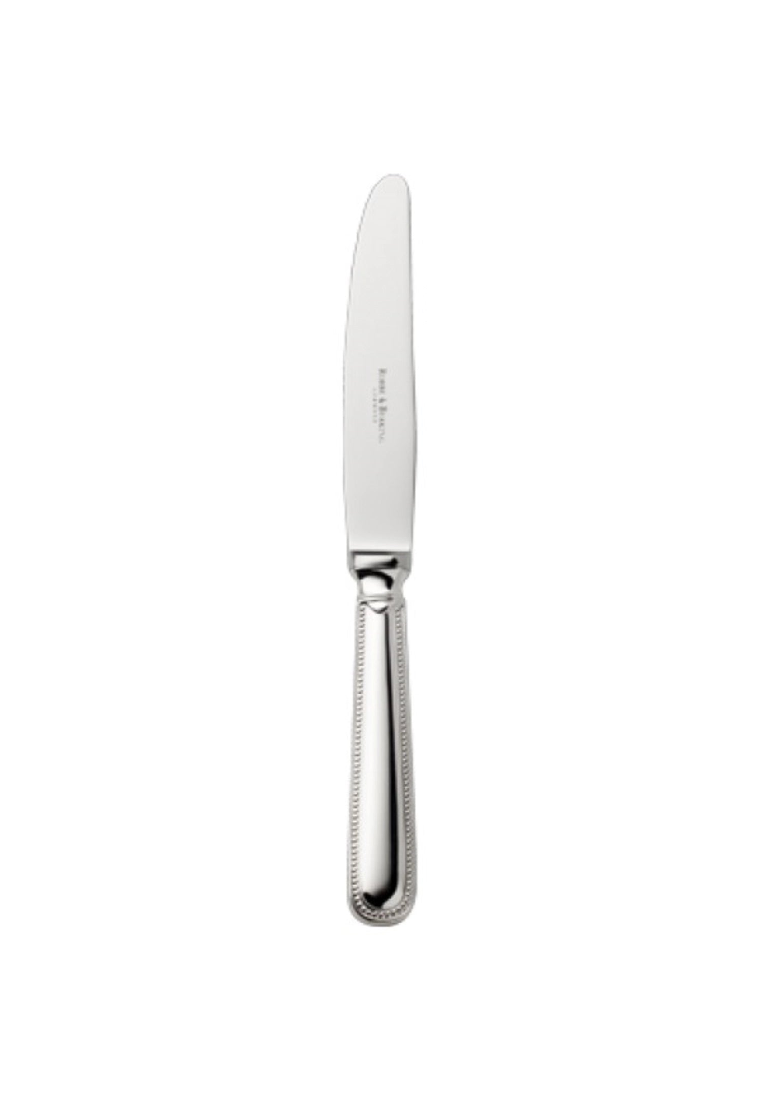 Franz. Perl Goldband 925 Dessertmesser 10x2.4cm