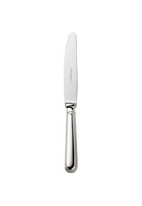 Franz. Perl Goldband 925 Dessertmesser 10x2.4cm