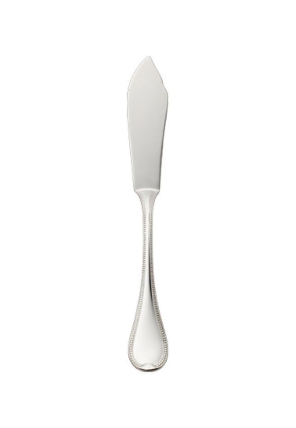 Franz. Perl Goldband 925 Fischmesser 22x1.8cm