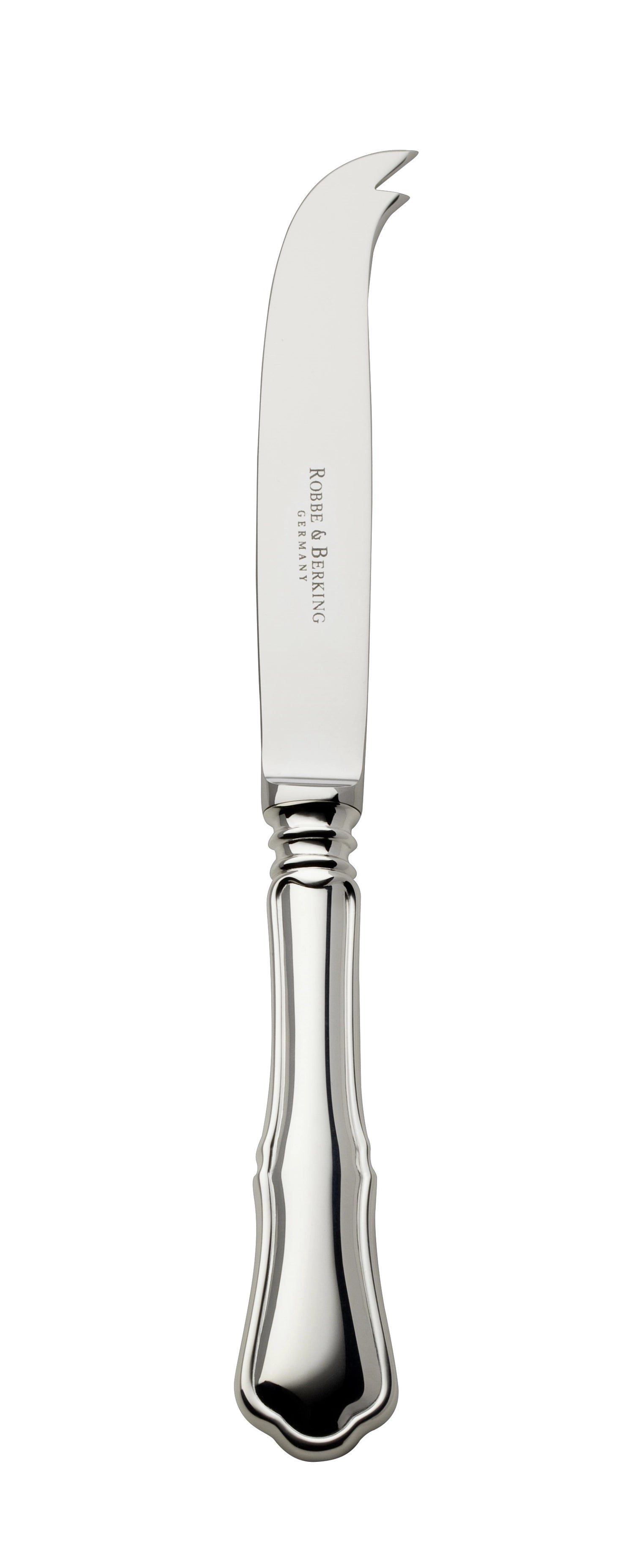Alt-Chippendale 925 Käsemesser mit Stahlklinge 20.4x2cm