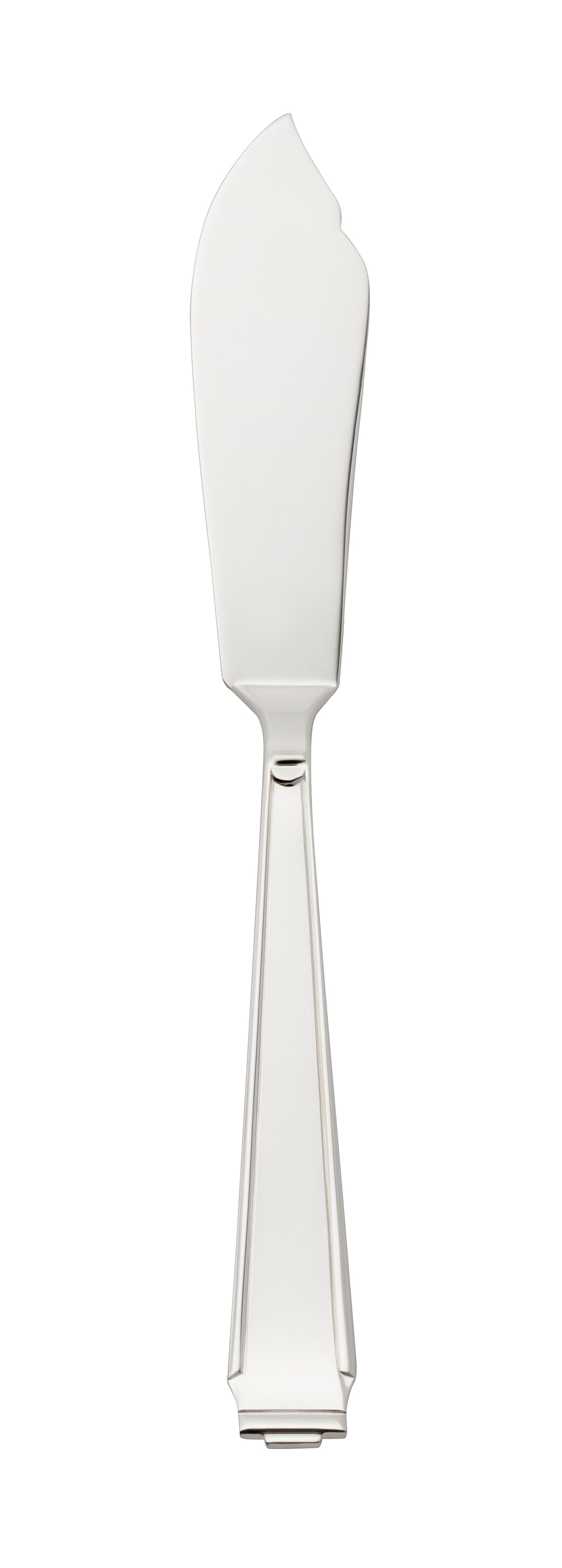 Art Deco 925 Fischmesser 22x1.4cm