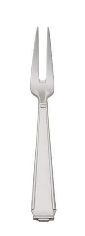 Art Deco 925 Fleischgabel, Gross 18.5x2cm