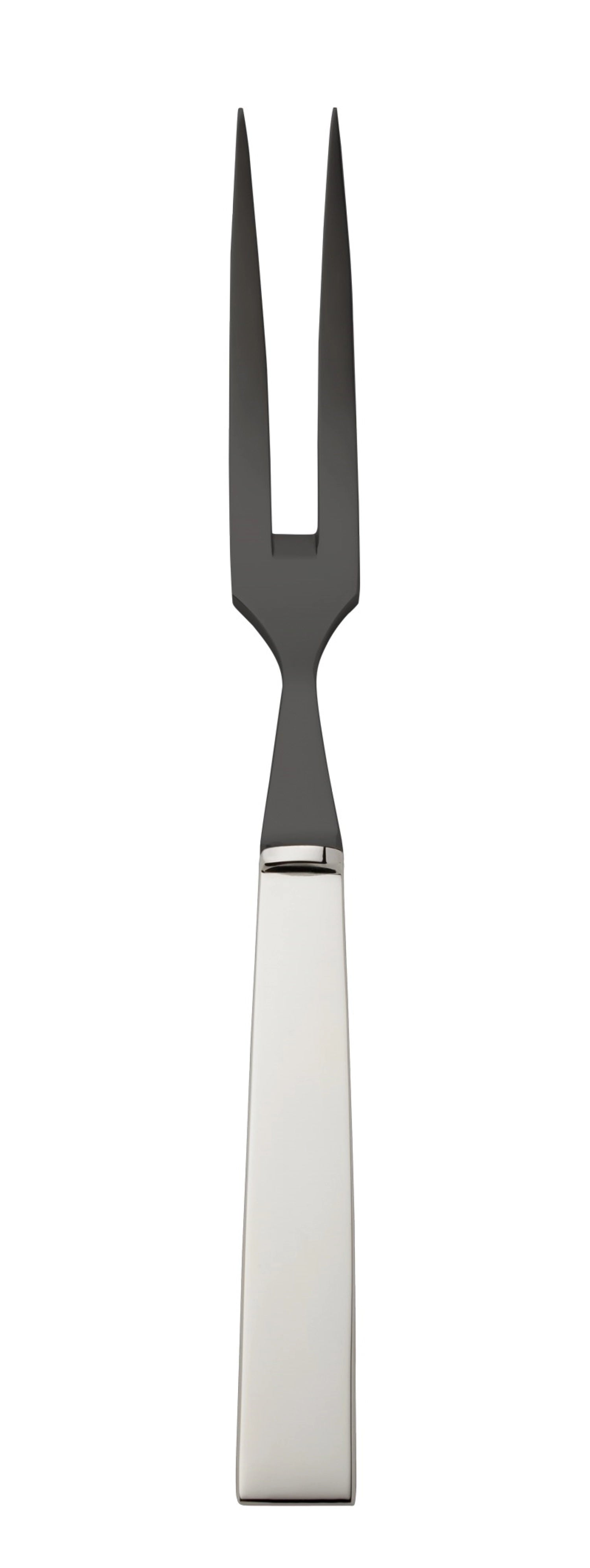 Riva 150 Tranchiergabel Frozen Black 28x2.5cm
