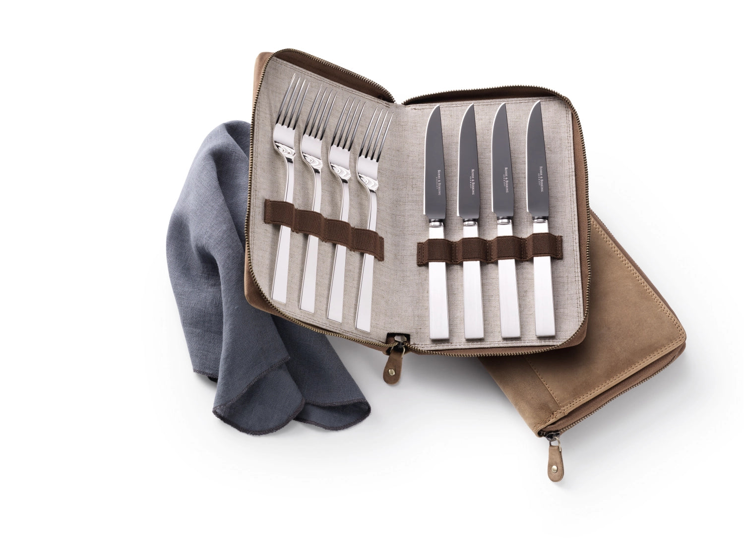Riva 925 Grillset "Frozen Black" 24tlg.