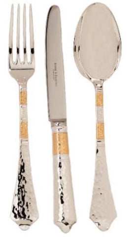 Hermitage Teilvg. 925 Buttermesser mit Stahlklinge 21x2.3cm