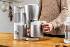 Enfinigy Filterkaffeemaschine m. Thermokanne silber 1.25l